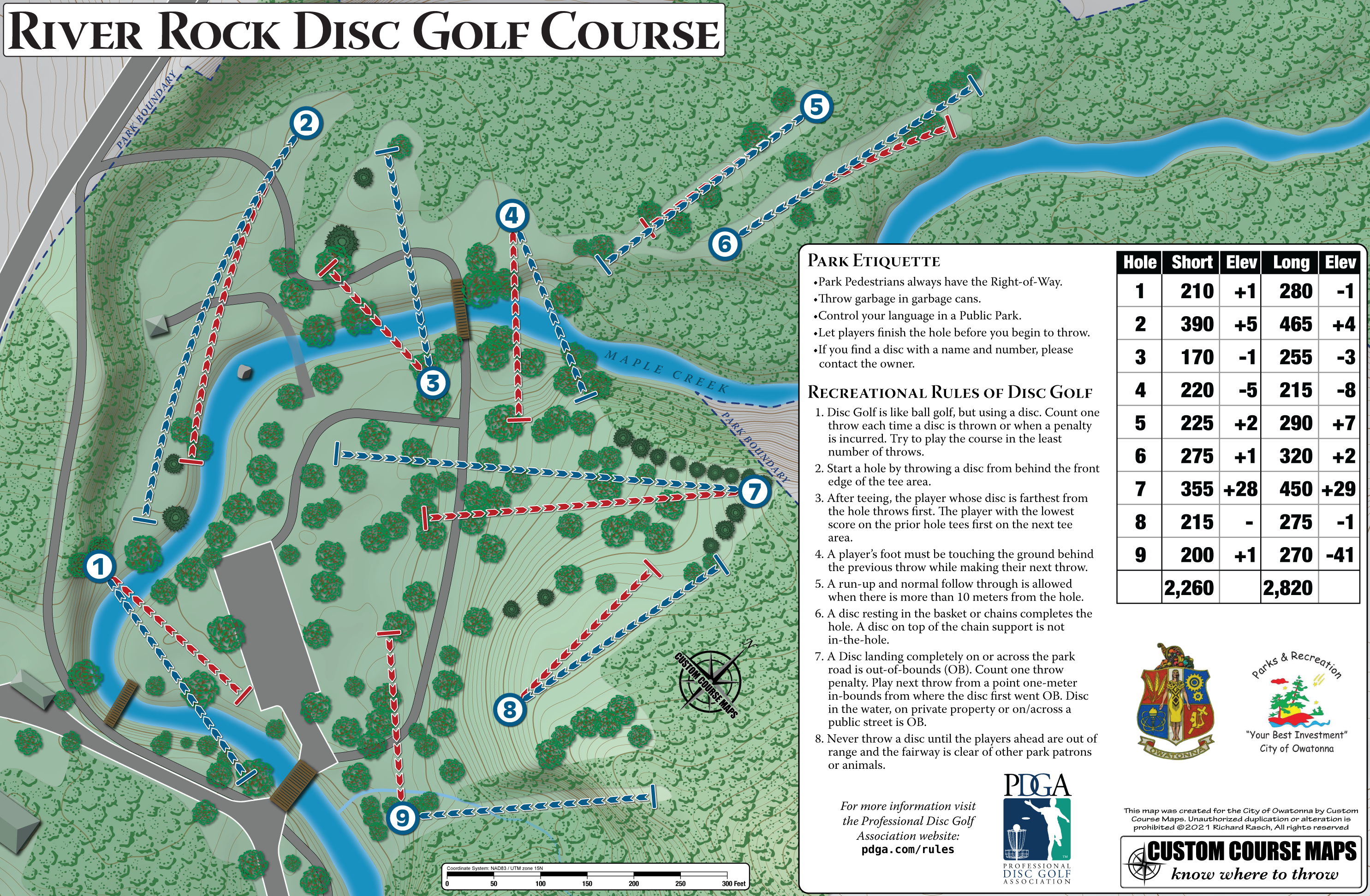 Bethel University Disc Golf Course